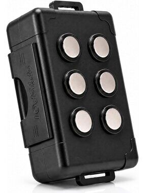 Magnetic GPS Tracker Case - Weatherproof Magnetic Mount Box for Under Car Tracki